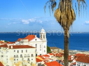 Alfama, the old quarter of Lisbon, Portugal