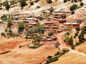 Bedouin village in Atlas mountains, Sahara, Morocco