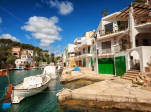 Cala Figuera on Mediterranean Sea, Majorca, Spain