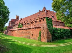 Castle of Teutonic Knights Order in Malbork, Poland