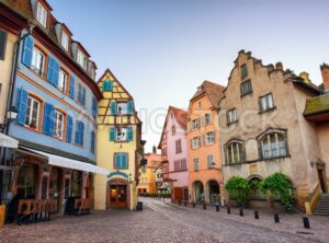 Colorful houses in Colmar, France