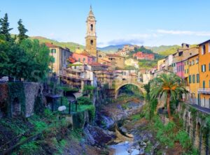 Dolcedo, small italian town in the Maritime Alps, Liguria, Italy