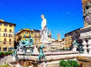 Fountain of Neptune, Florence, Italy