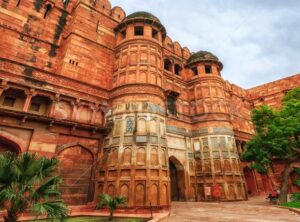 Gates of Red Fort of Agra, India