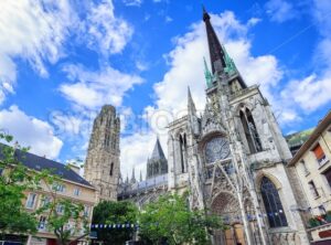 Gothic cathedral of Rouen, Normandy, France