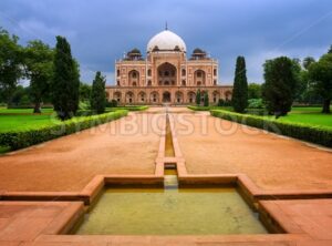 Humayun’s tomb in New Delhi, India