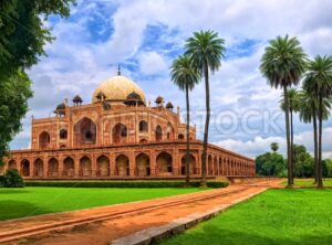 Humayun’s tomb in New Delhi, India