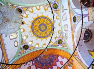 Interior of a turkish mosque