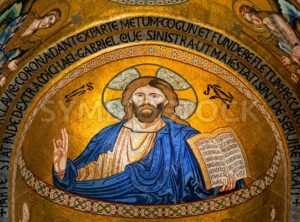 Jesus Christ mosaic icon