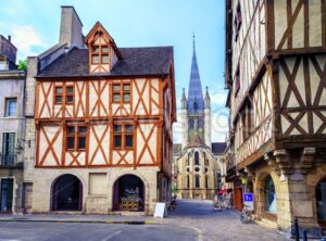 Old town of Dijon, Burgundy, France