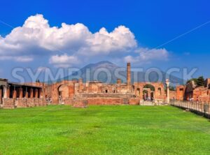 Pompeii and Mount Vesuvius, Naples, Italy