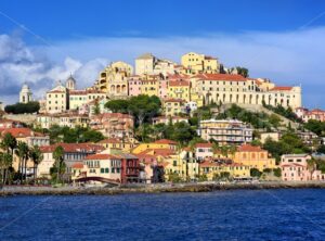Porto Maurizio, the old town of Imperia, Italy