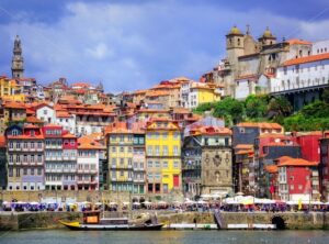 Ribeira, the old town of Porto, Portugal