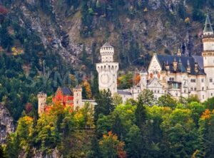 Romantic Castle Neuschwanstein, Germany