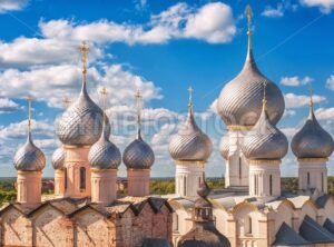 Russian orthodox church domes