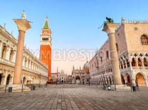 San Marco square and Doges Palace, Venice, Italy