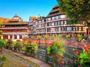 Strasbourg, La Petite France district, France