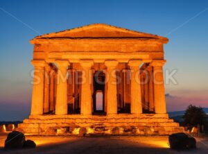 Temple of Concordia, Agrigento, Sicily, Italy