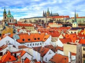 The Castle and old town of Prague, Czech Republic