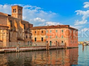 Venetian castle in Chioggia, Venice, Italy