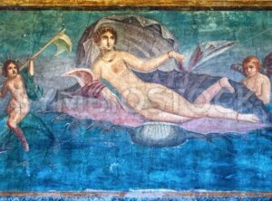 Venus fresco in the Temple of Venus, Pompeii, Italy