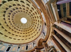 The Dome of Pantheon, Rome, Italy