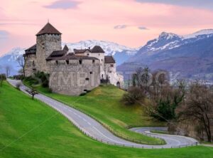 Vaduz Castle, the official residence of the Prince of Liechtenstein