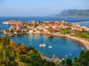 Amasra town on the Black sea coast, Turkey