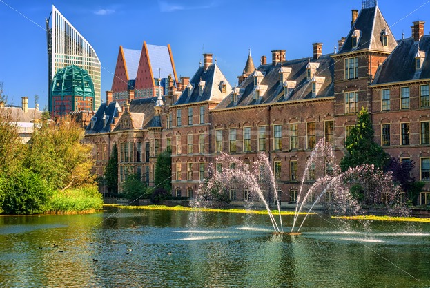 Binnenhof palace, The Hague, Netherlands - GlobePhotos ...