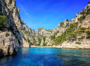 Calanque d’En Vau near Marseilles, France