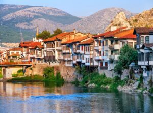 Old town of Amasya, Central Anatolia, Turkey