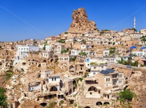 Ortahisar cave town, Cappadocia, Turkey