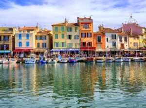 Port of Cassis old town, Provence, France