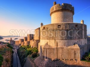 Minceta Tower and Dubrovnik City Walls, Croatia