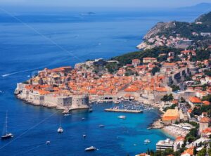 The historical old town of Dubrovnik, Croatia