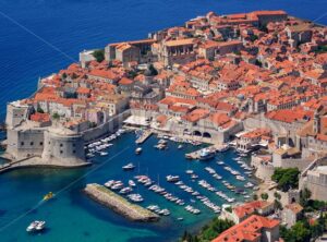 The historical old town of Dubrovnik, Croatia