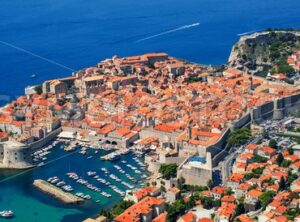 The historical old town of Dubrovnik, Croatia