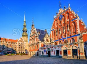 Blackheads house in the old town of Riga, Latvia