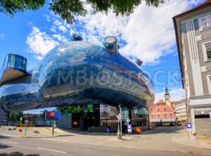 Kunsthaus center in Graz, Austria