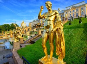 Peterhof garden, St Petersburg, Russia