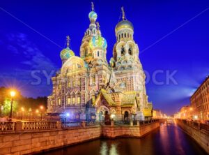 The Church of the Savior on Blood, St Petersburg, Russia