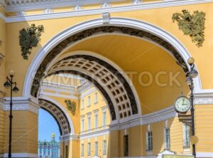The arch of General Staff, St Petersburg, Russia