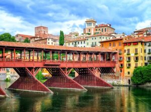 Ponte degli Alpini Bridge, Bassano del Grappa, Italy - GlobePhotos - royalty free stock images