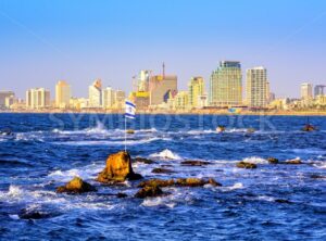 Skyline of Tel Aviv city, Israel - GlobePhotos - royalty free stock images