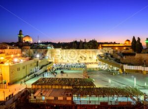 The Western Wall and Temple Mount, Jerusalem, Israel - GlobePhotos - royalty free stock images