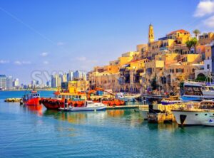 Old town and port of Jaffa, Tel Aviv city, Israel - GlobePhotos - royalty free stock images