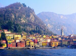 Varenna town on Lake Como, Lombardy, Italy - GlobePhotos - royalty free stock images