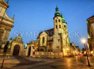 Church of St Andrew, Krakow Old Town, Poland - GlobePhotos - royalty free stock images