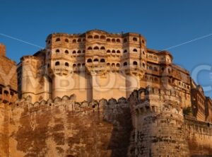 Mehrangarh Fort in Jodhpur, Rajasthan, India - GlobePhotos - royalty free stock images