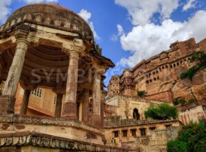 Mehrangarh Fort in Jodhpur, Rajasthan, India - GlobePhotos - royalty free stock images